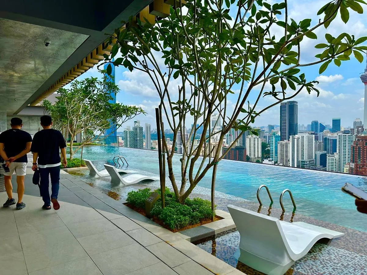 Crystal Suites At Axon Residence Near Pavilion Kuala Lumpur Apartmán